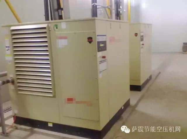 客戶使用的原工頻空壓機(jī)