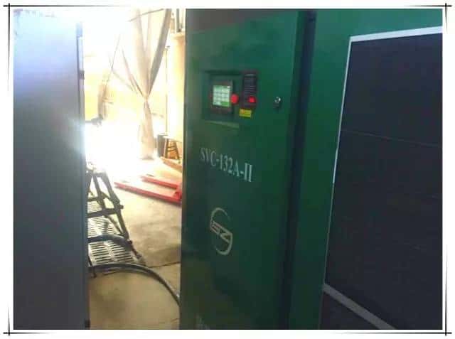 薩震132kw兩級壓縮永磁變頻螺桿空壓機